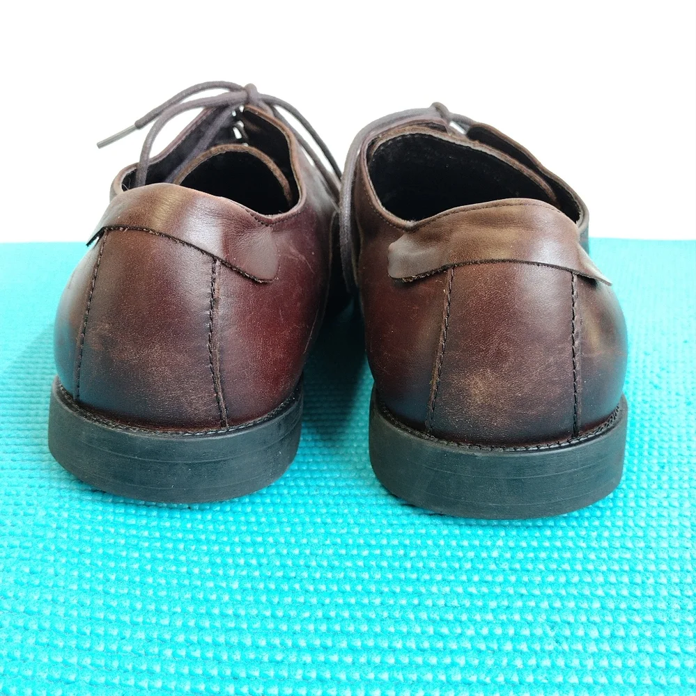 STEVE MADDEN Burrys Men's  Brown Leather Dress Shoes Size 11